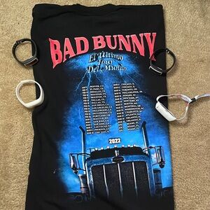 Bad bunny official concert merch!